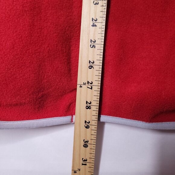 Alpine Design Fleece Jacket Womens XL Red, White Full Zip Ski - Picture 6 of 10